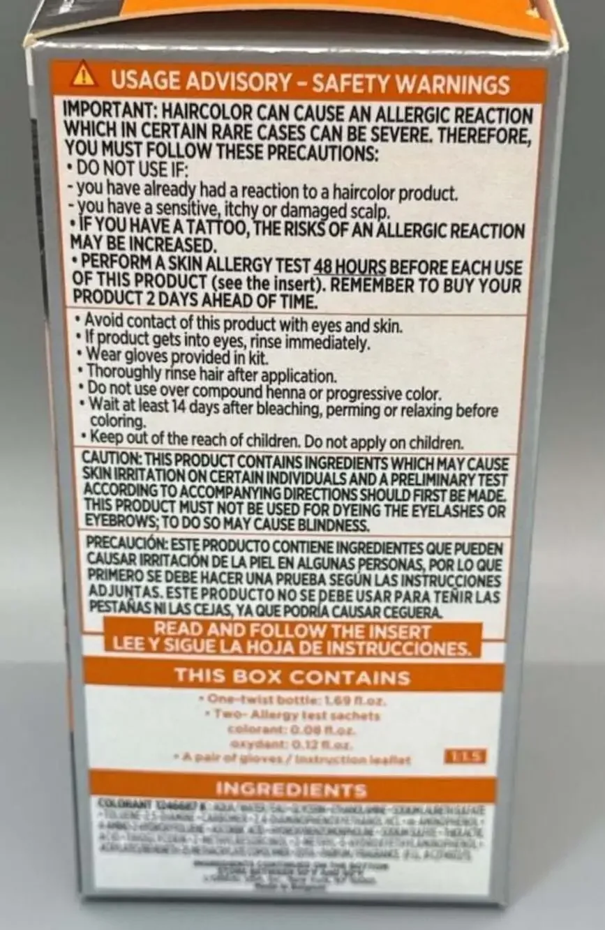 RARE L'Oréal Men Expert One Twist Permanent Hair Color 05 Light Medium Brown NEW